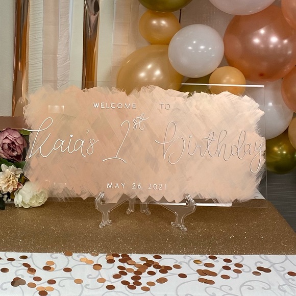 Personalized Acrylic Sign - Picture 4 of 4